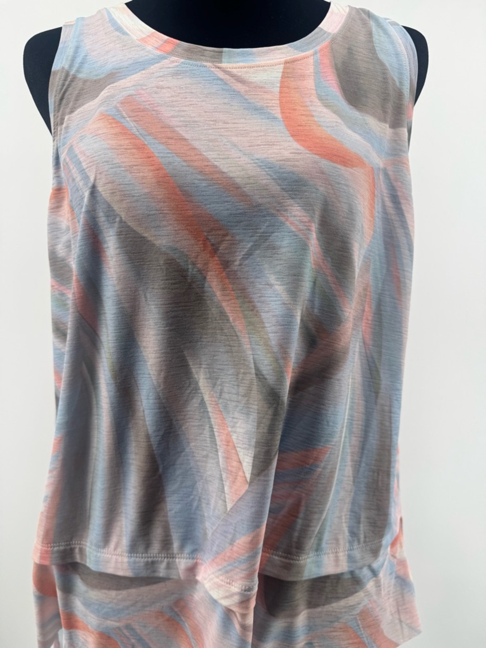 Calia Women’s Trapeze performance Tank Top in Blue & Coral size Large - Picture 6 of 10